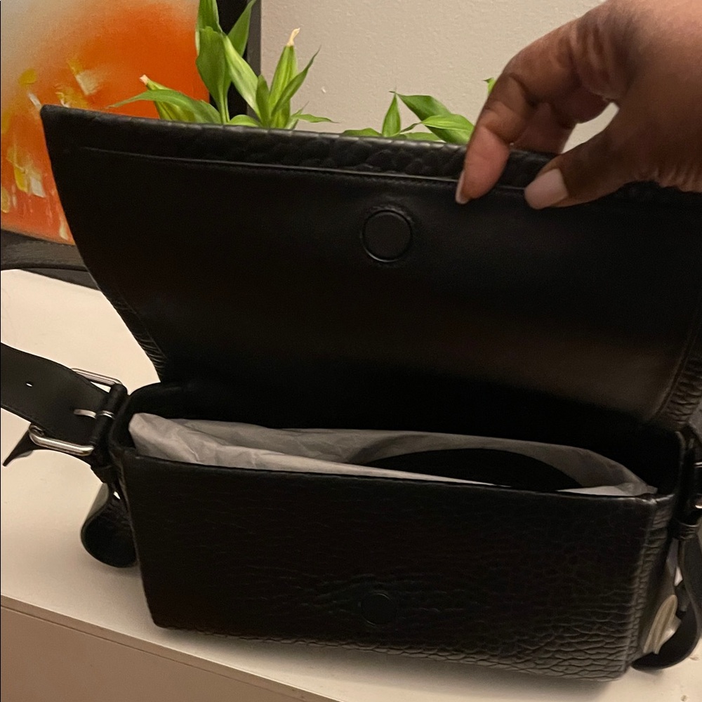 Alexander Wang Black Ricco Medium Flap Bag - Picture 6 of 8
